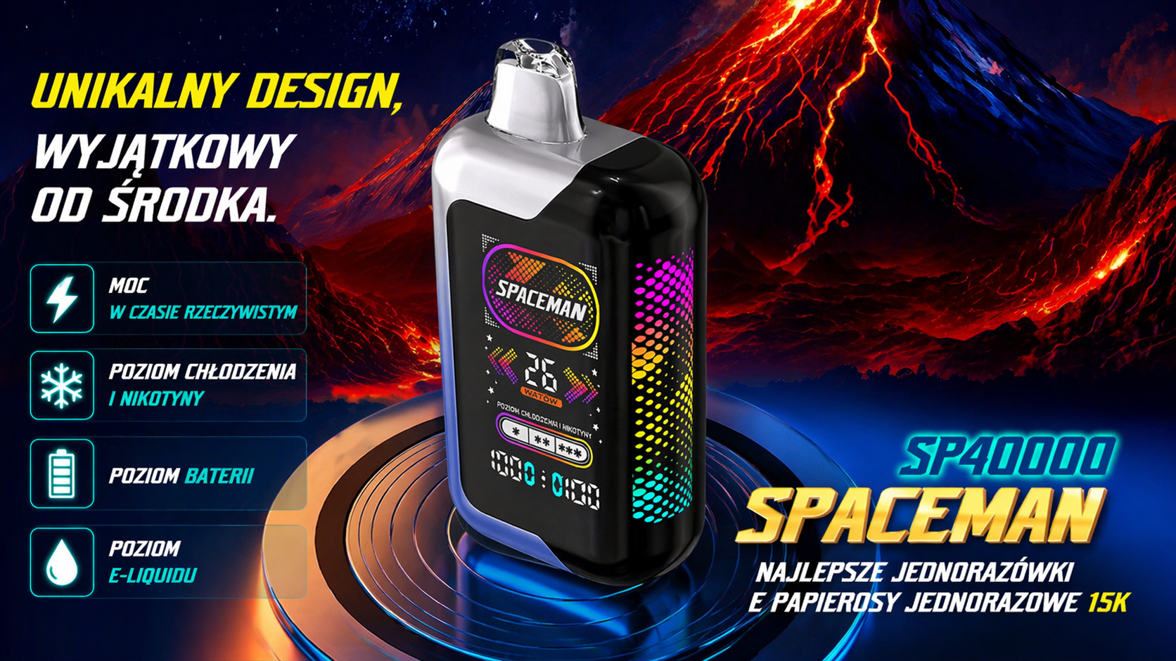 najlepsze jednorazówki SP40000